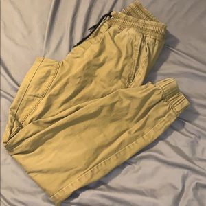 Khaki Jean Joggers